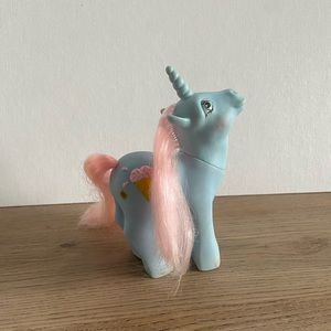 Vintage My Little Pony G1 1987 Sundae Best Ponies 3D Cone Unicorn MLP Coco Berry